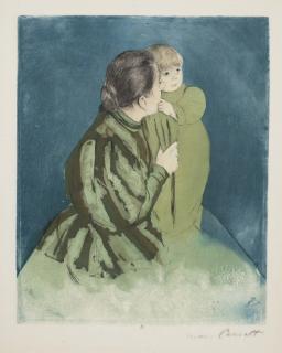 Mary Cassatt - Peasant Mother And Child