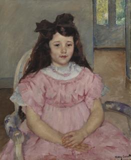 Mary Cassatt - Portrait Of Agnès, Age Six
