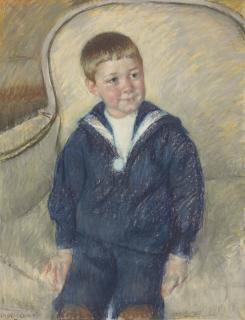 Mary Cassatt - Portrait of Master St. Pierre as a Young Boy