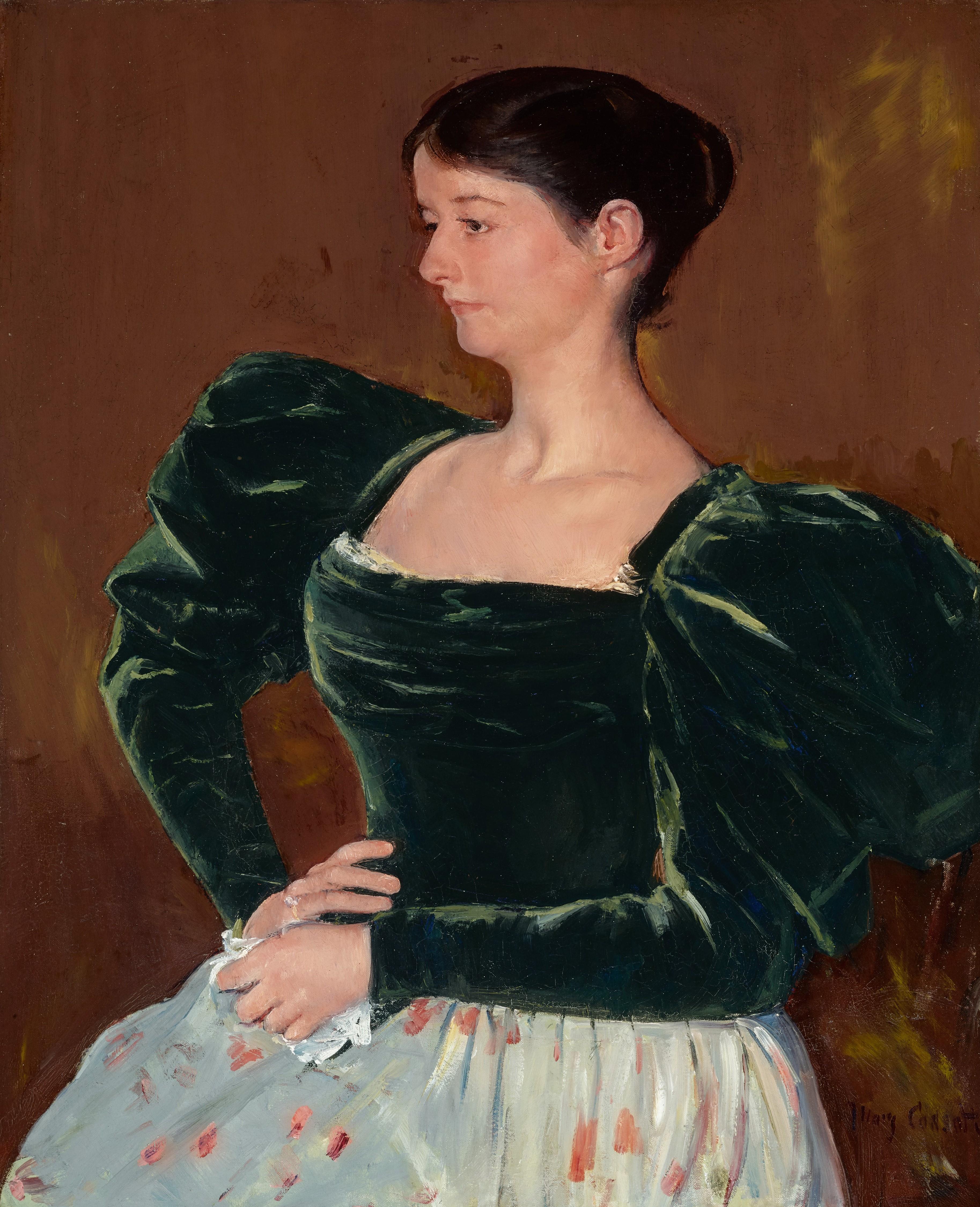 Mary Cassatt - Portrait of Mrs. Clement B. Newbold