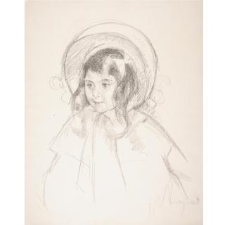Mary Cassatt - Sara Wearing Her Bonnet And Coat (B. 198)