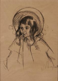 Mary Cassatt - Sara Wearing her Bonnet and Coat