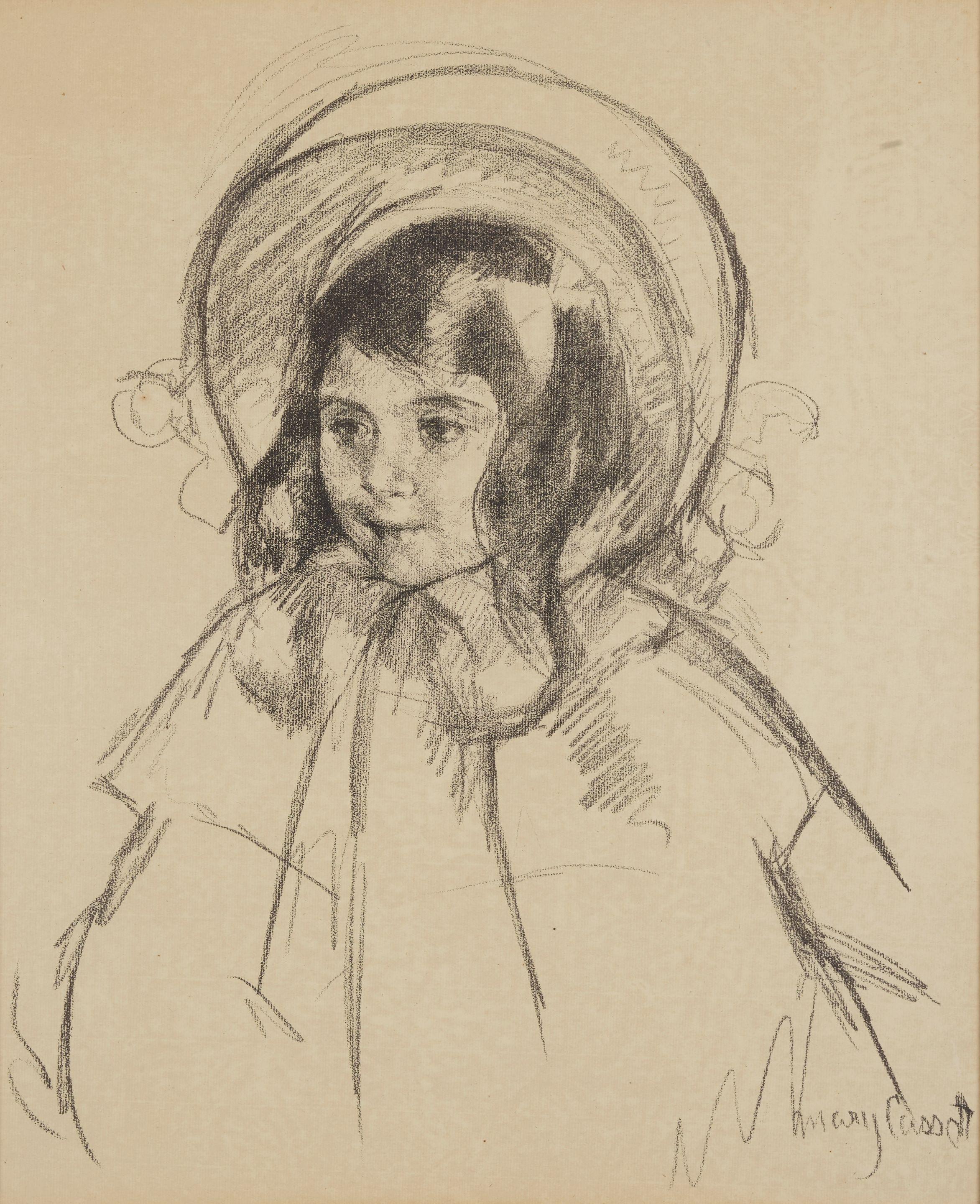Mary Cassatt - Sara Wearing Her Bonnet and Coat