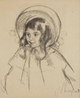 Mary Cassatt - Sara Wearing Her Bonnet and Coat