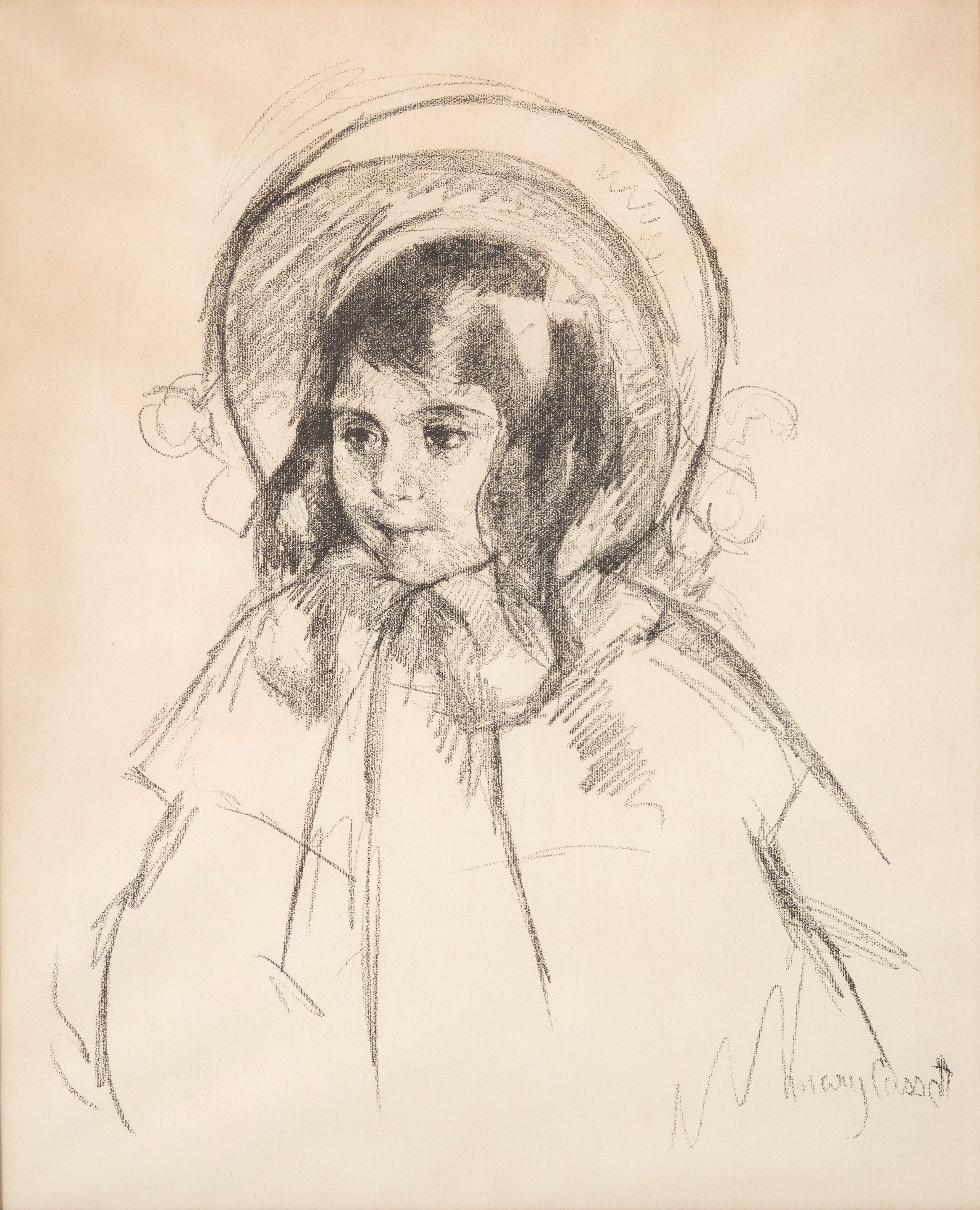 Mary Cassatt - Sara Wearing Her Bonnet and Coat