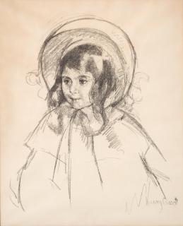 Mary Cassatt - Sara Wearing Her Bonnet and Coat