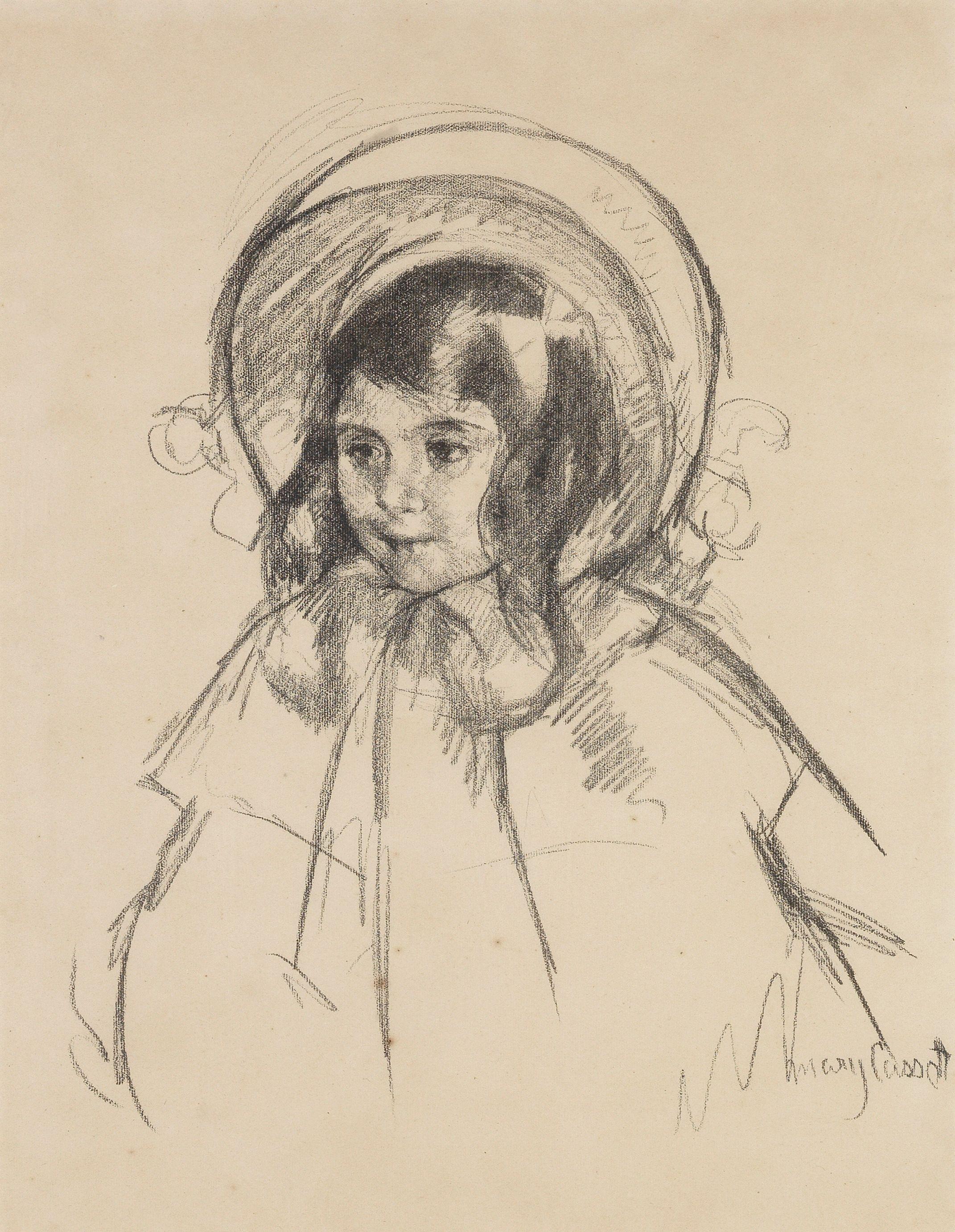 Mary Cassatt - Sara Wearing Her Bonnet and Coat