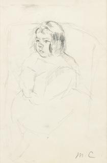 Mary Cassatt - Sketch For \