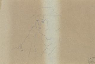 Mary Cassatt - Sketch of Mathilde