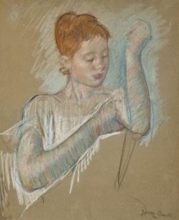Mary Cassatt - The Long Gloves
