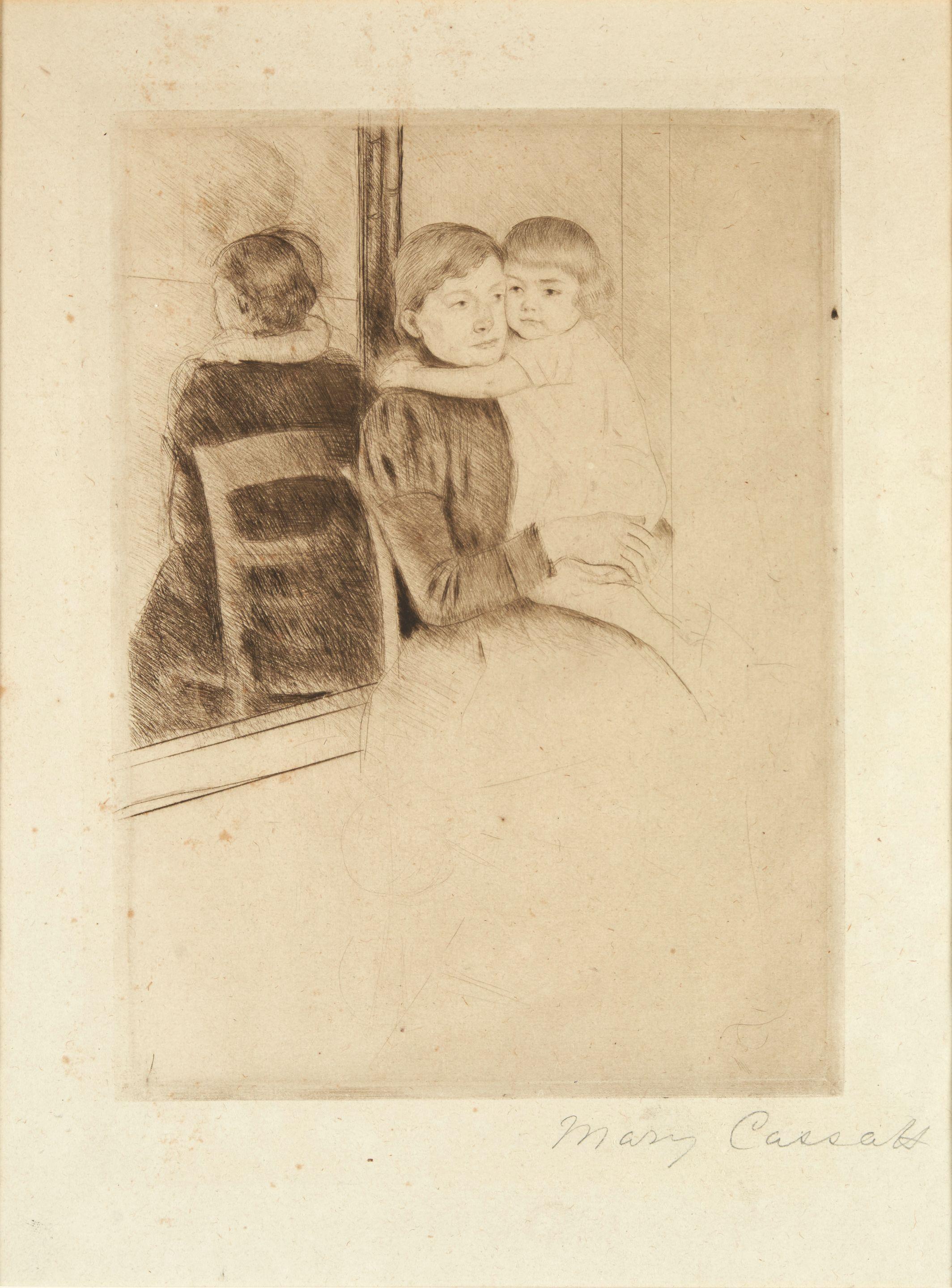 Mary Cassatt - The Mirror