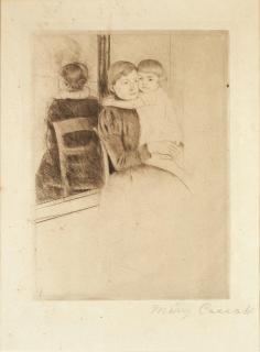 Mary Cassatt - The Mirror