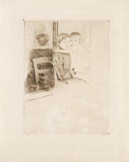 Mary Cassatt - The Mirror
