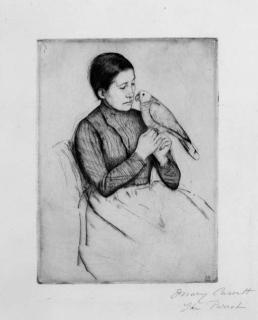 Mary Cassatt - The Parrot (Breeskin 138)