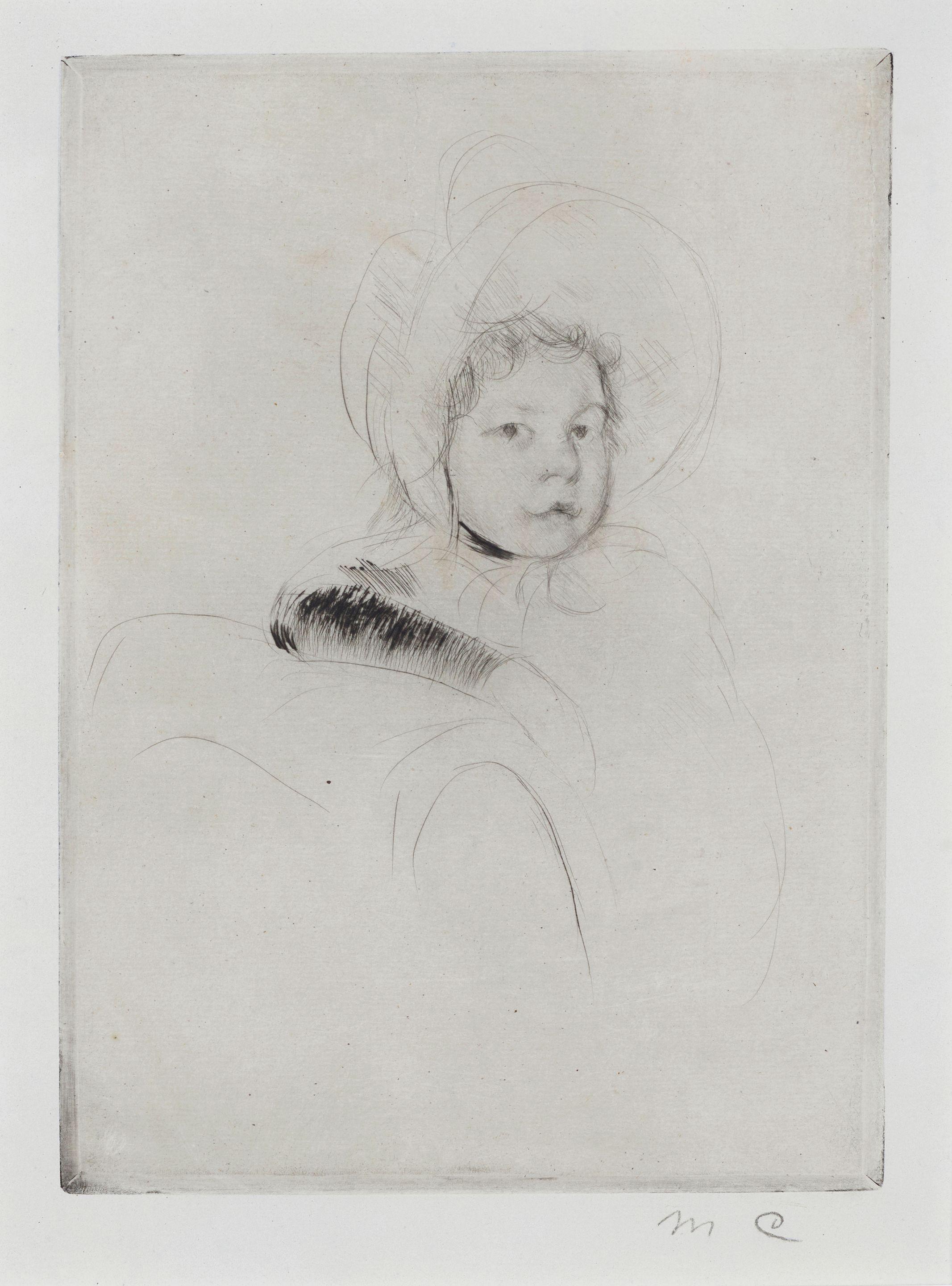 Mary Cassatt - The Velvet Sleeve