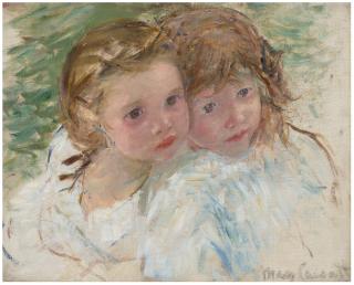 Mary Cassatt - Two Little Sisters