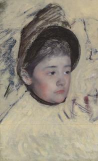 Mary Cassatt - Woman Wearing Bonnet