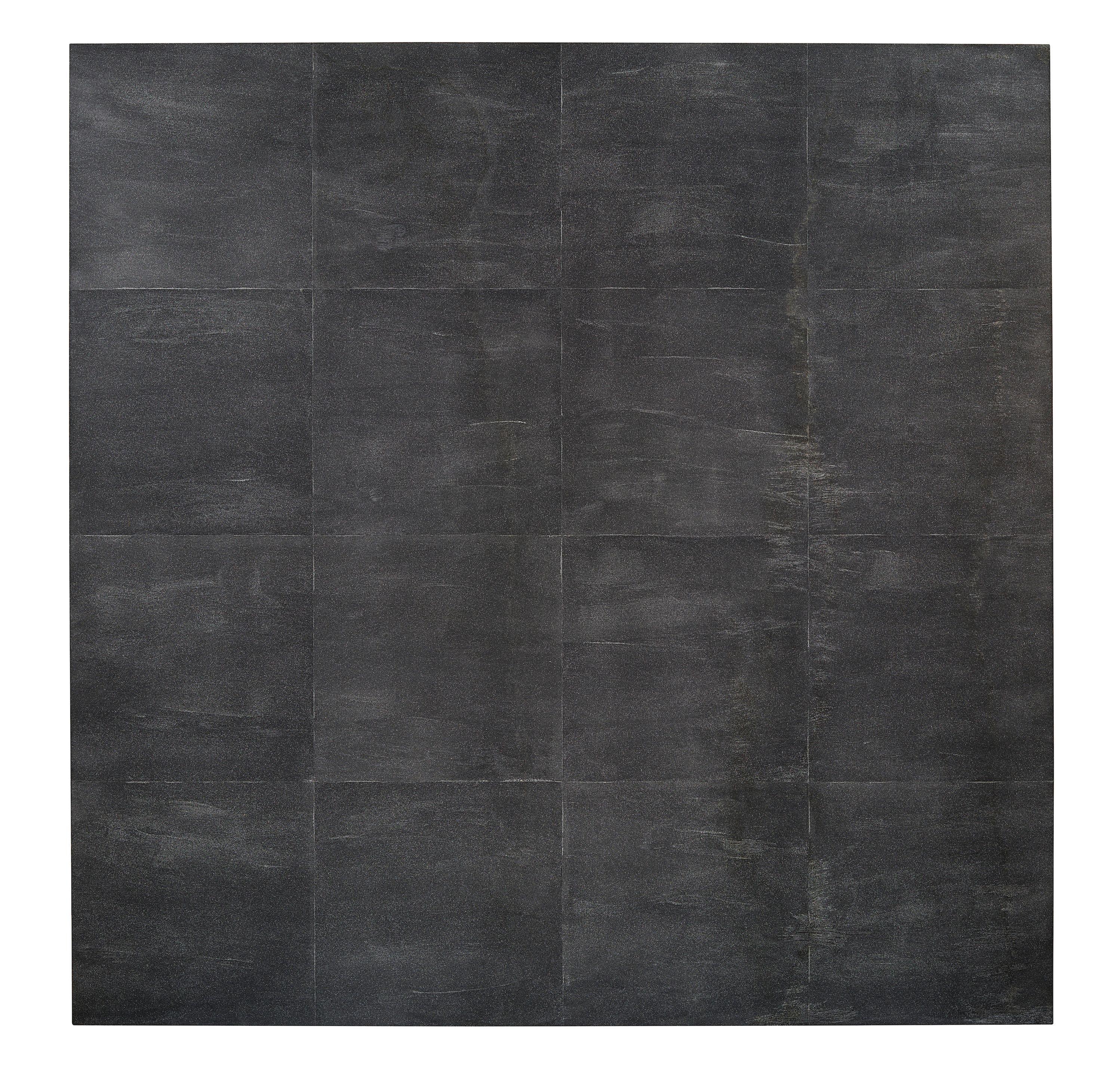 Mary Corse - Untitled (Black Grid) (16 SQ.)