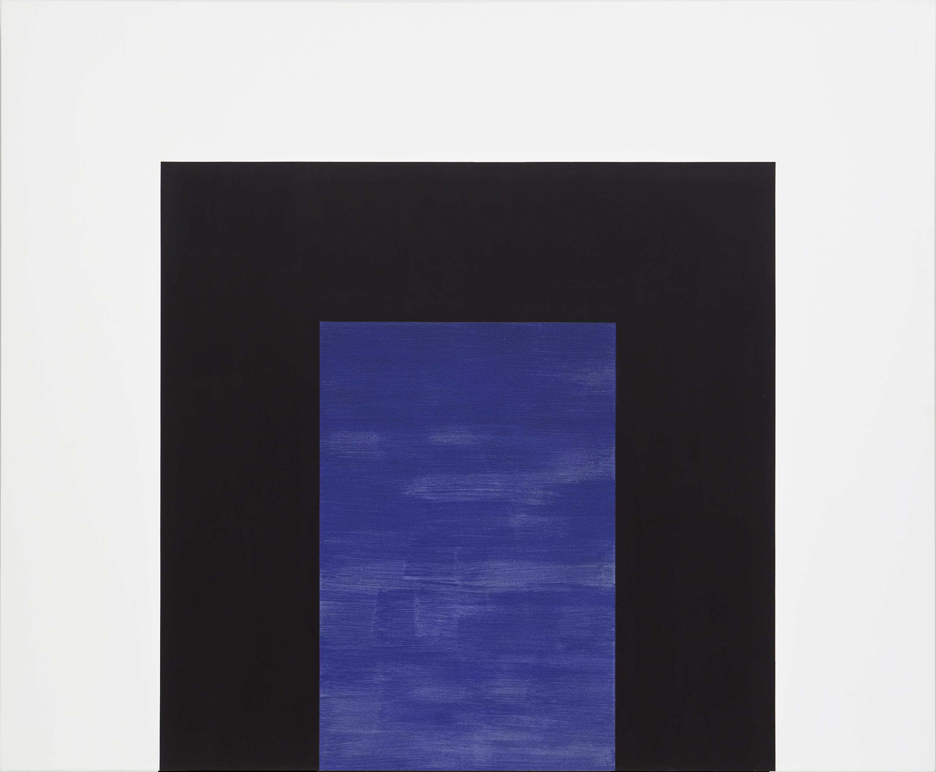 Mary Corse - Untitled (Blue Double Arch)