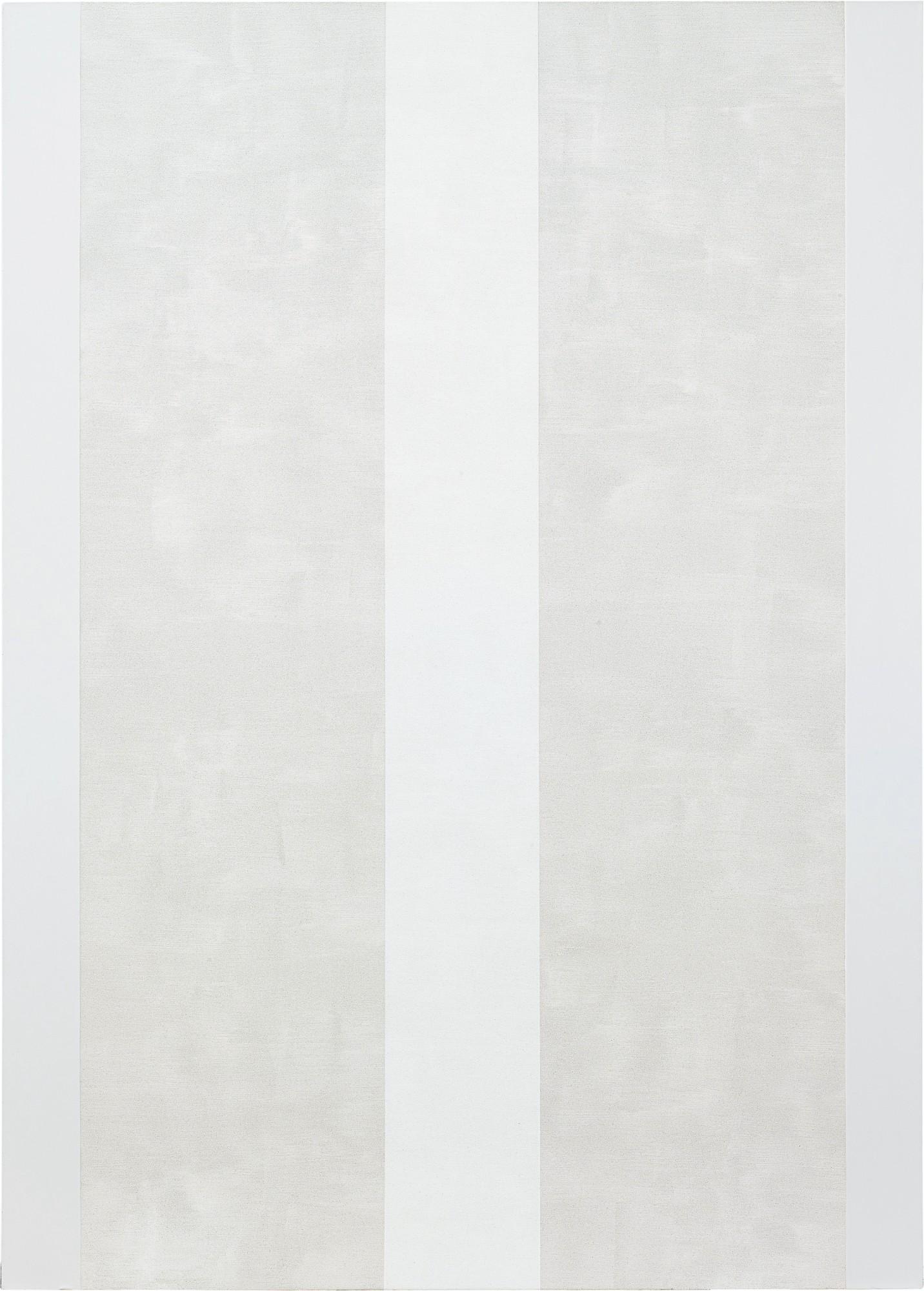 Mary Corse - Untitled (White Inner Band with White Sides, Beveled)