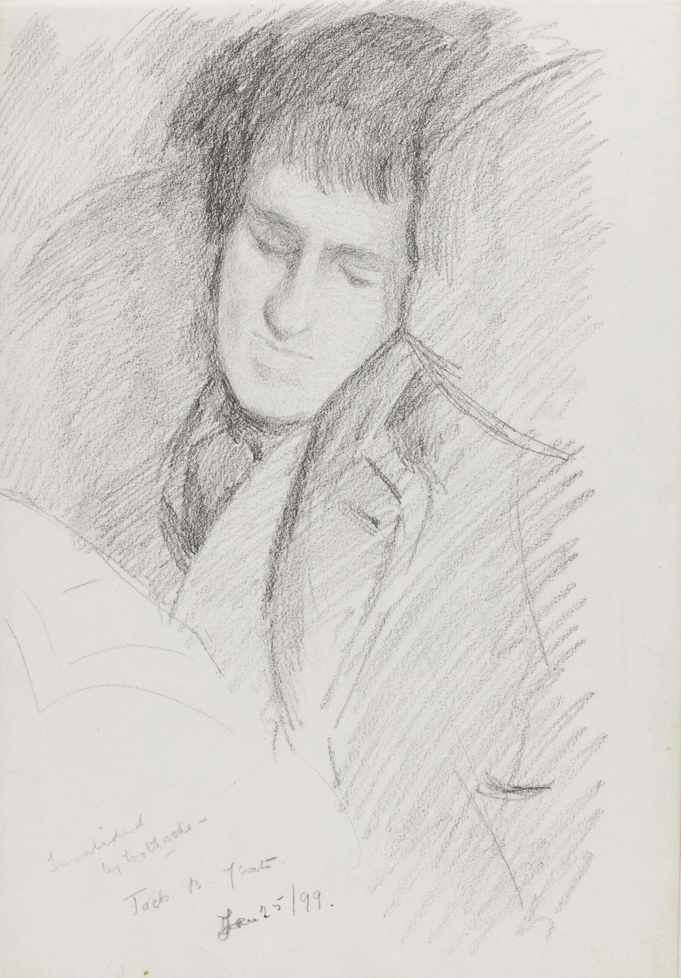 Mary Cottenham Yeats - Sketchbook, Including Portraits Of Jack And Lily Yeats