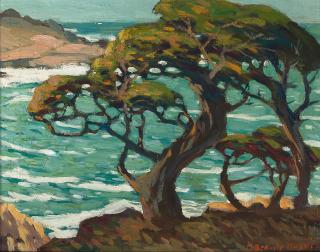 Mary DeNeale Morgan - Blue Bay (Point Lobos)