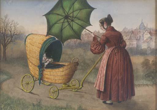 Mary Ellen Best - Francis Sarg In A Perambulator