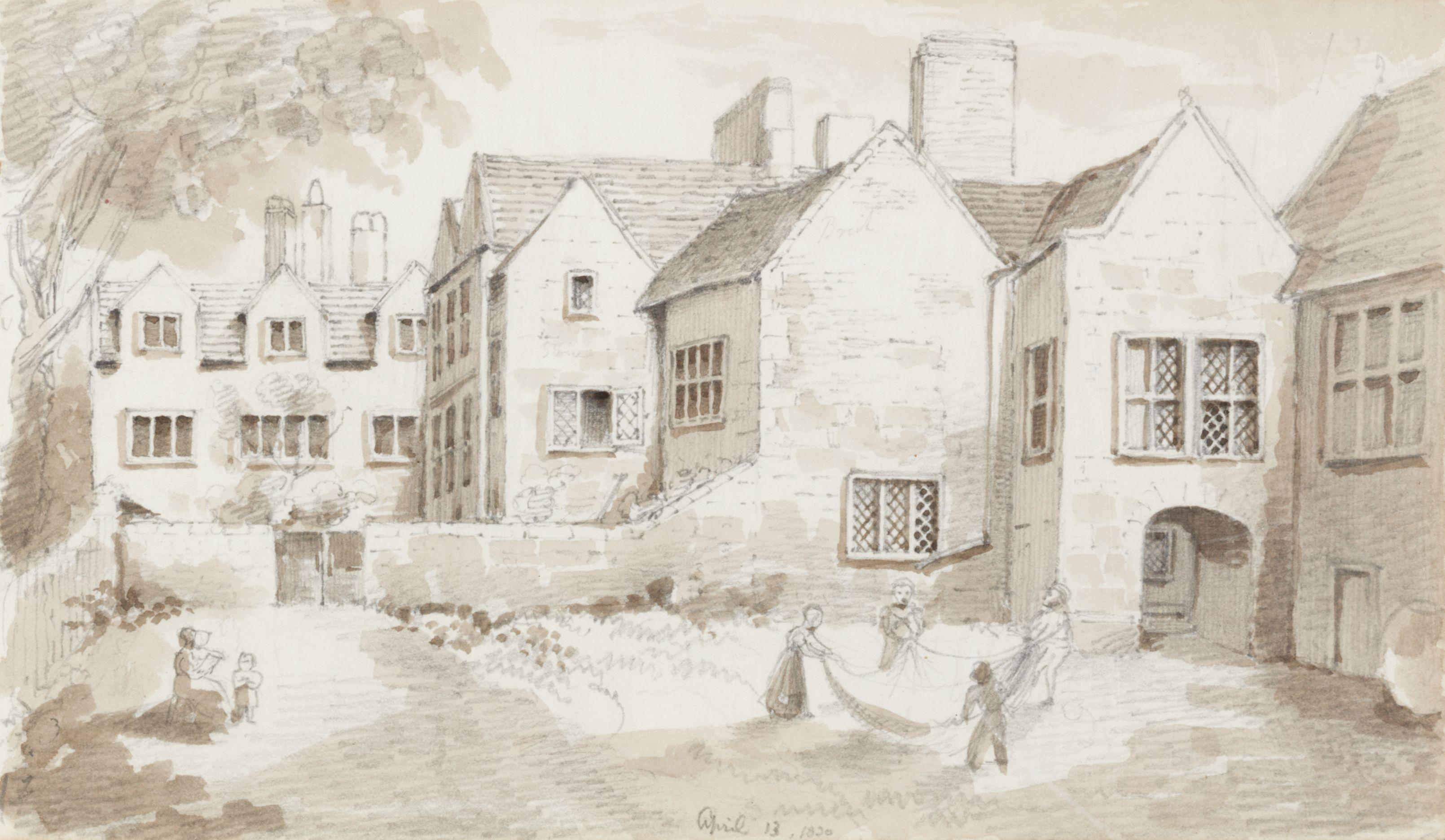 Mary Ellen Best - The artist\'s Yorkshire sketchbook of September 1829 to October 1830