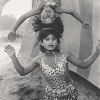 Mary Ellen Mark - \'Acrobats Rehearsing Their Act At The Great Golden Circus, Ahmedabad, India\', 1990 \'Hippopotamus And Performer, Great Rayman Circus, Madras, India\', 1989 \'Contortionist With Her Puppy, Sweety, Great Raj Kamal Circus, India\', 1989