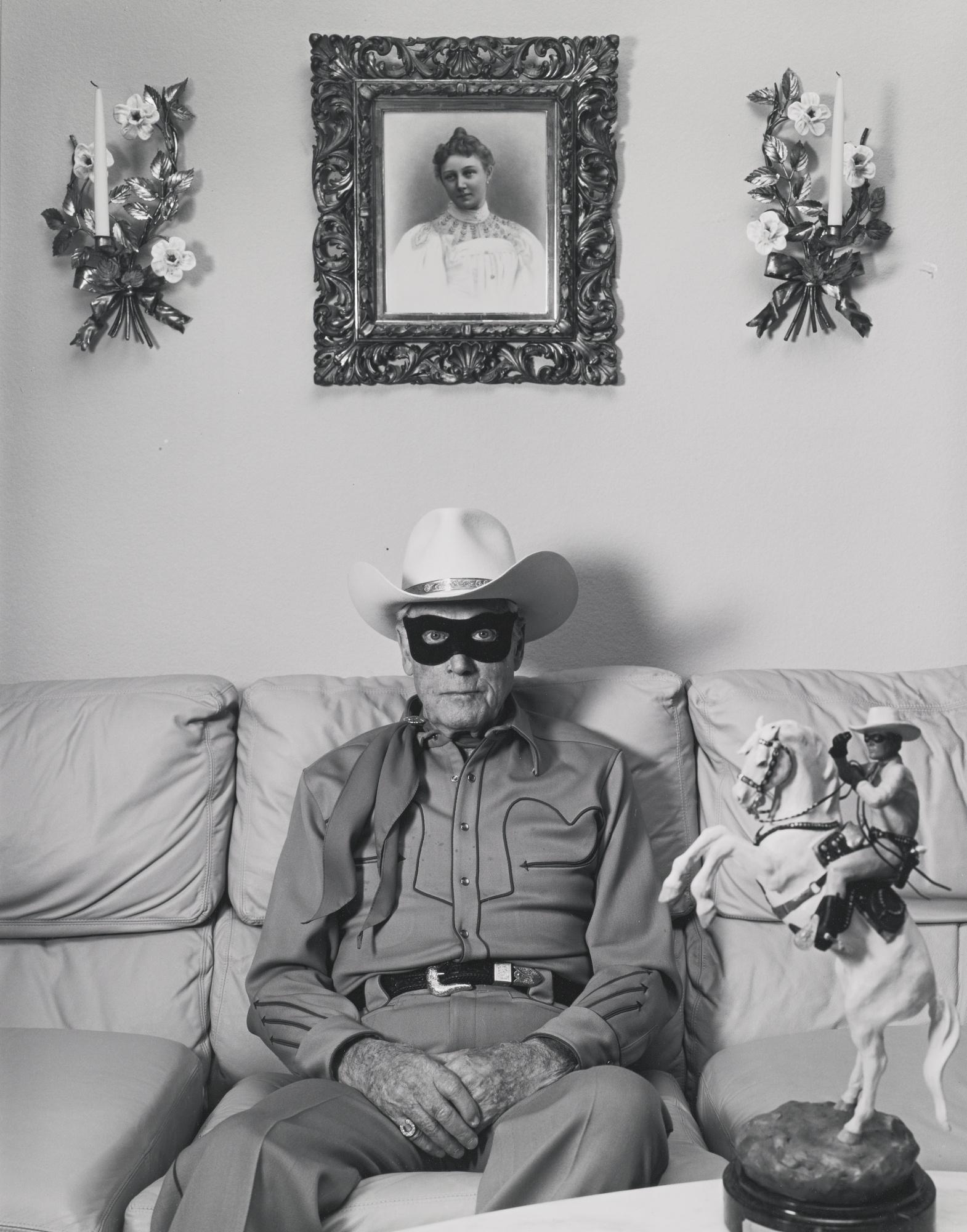 Mary Ellen Mark - Clayton Moore - The Former Lone Ranger At His Home - Los Angeles, California