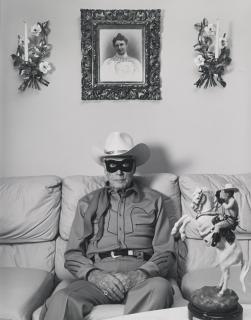 Mary Ellen Mark - Clayton Moore - The Former Lone Ranger At His Home - Los Angeles, California