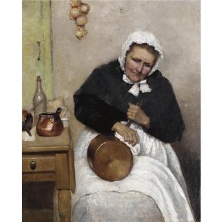 Mary Evelina Kindonfl. - Polishing The Pots