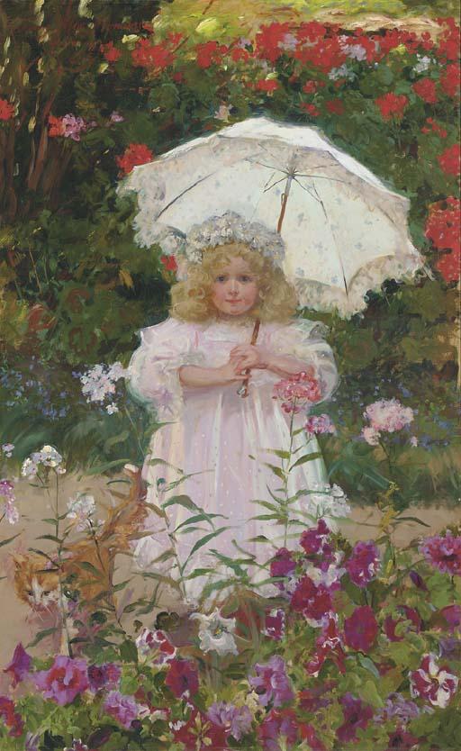 Mary Fairchild Macmonnies - Portrait of Berthe Hélène MacMonnies