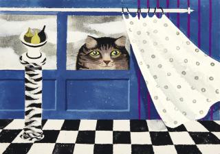 Mary Fedden, R.A. - A New Home For Motley