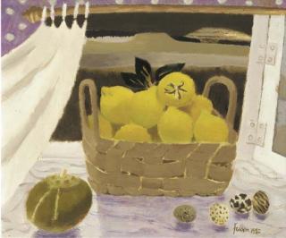 Mary Fedden, R.A. - Basket of Lemons