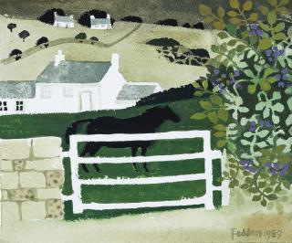 Mary Fedden, R.A. - Black Horse