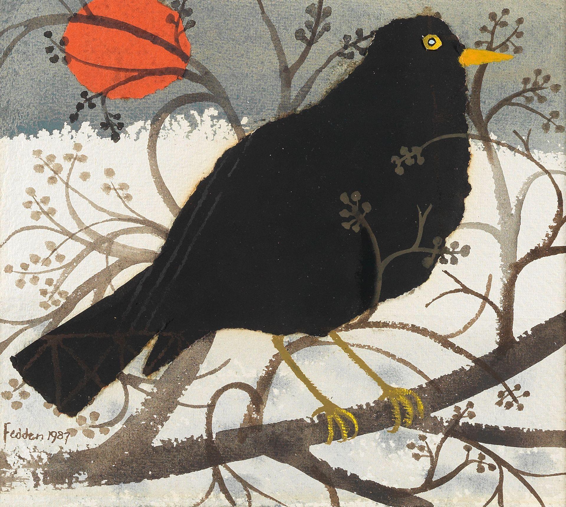 Mary Fedden R.A. - Blackbird