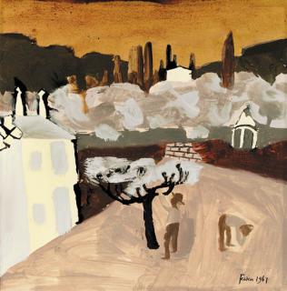 Mary Fedden, R.A. - Florentine Field