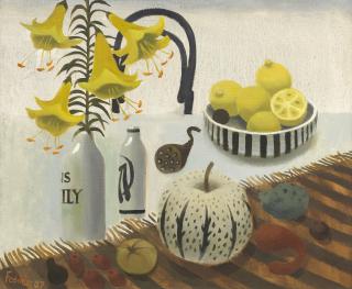 Mary Fedden R.A. - Lilies and Lemons