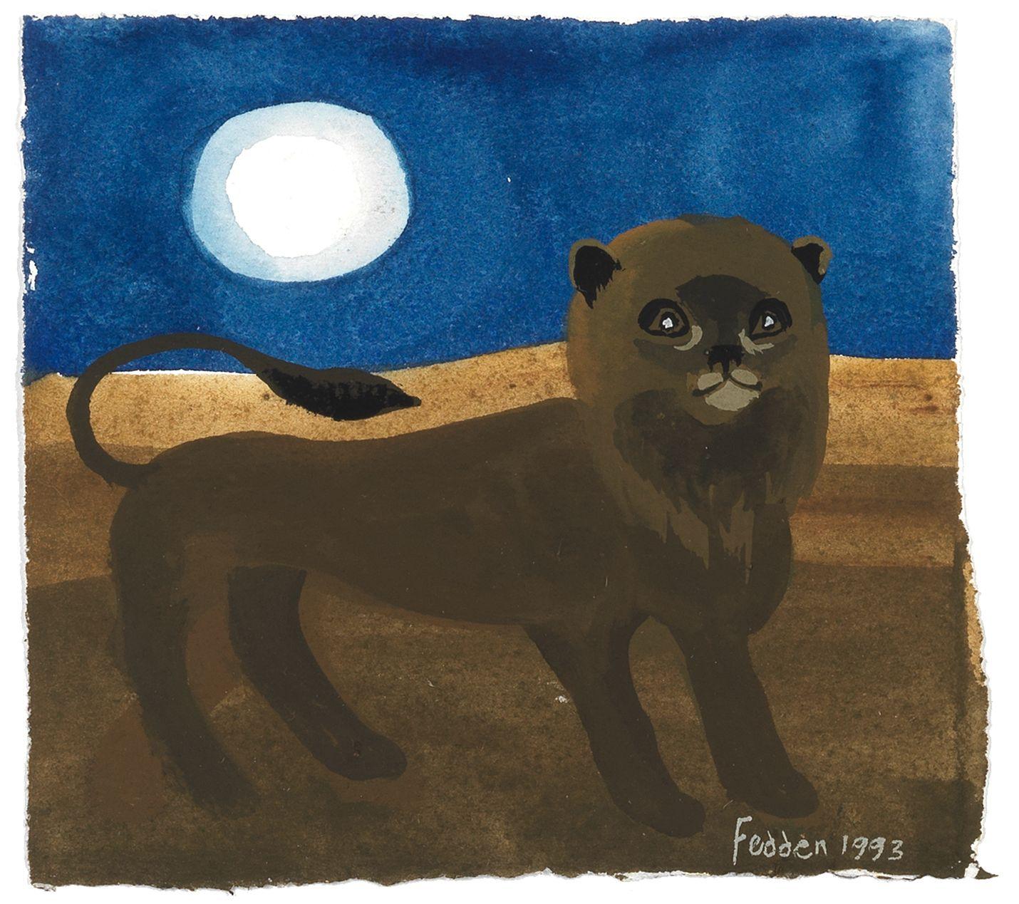 Mary Fedden R.A. - Lion