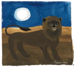 Mary Fedden R.A. - Lion
