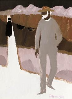 Mary Fedden, R.A. - Old Woman and Julian