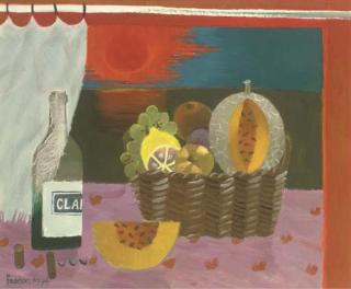 Mary Fedden, R.A. - Red Sunset