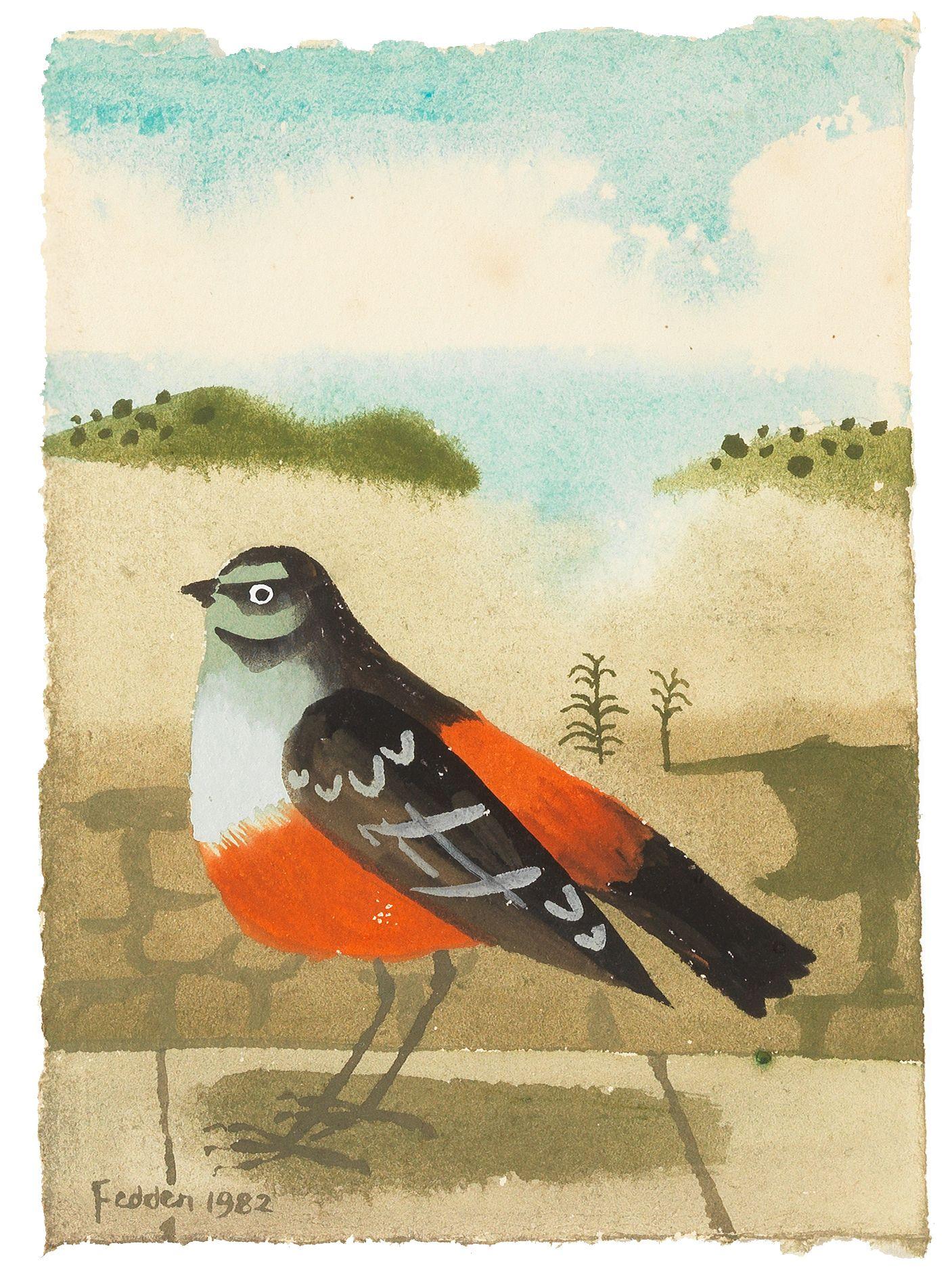 Mary Fedden R.A. - Rock Bunting
