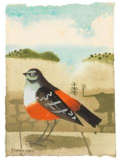 Mary Fedden R.A. - Rock Bunting