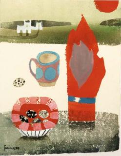 Mary Fedden, R.A. - Still life with Eggs