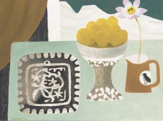 Mary Fedden, R.A. - Still life with lemons