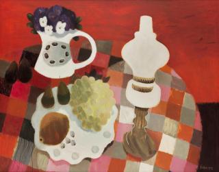 Mary Fedden R.A. - The chequered cloth