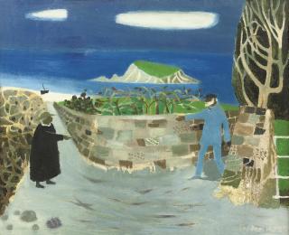 Mary Fedden, R.A. - The Meeting, Mary and Julian