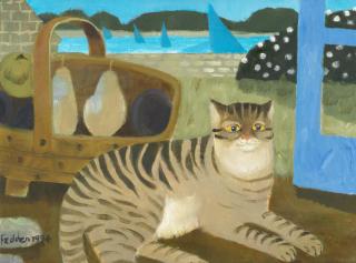 Mary Fedden R.A. - The Tabby Cat